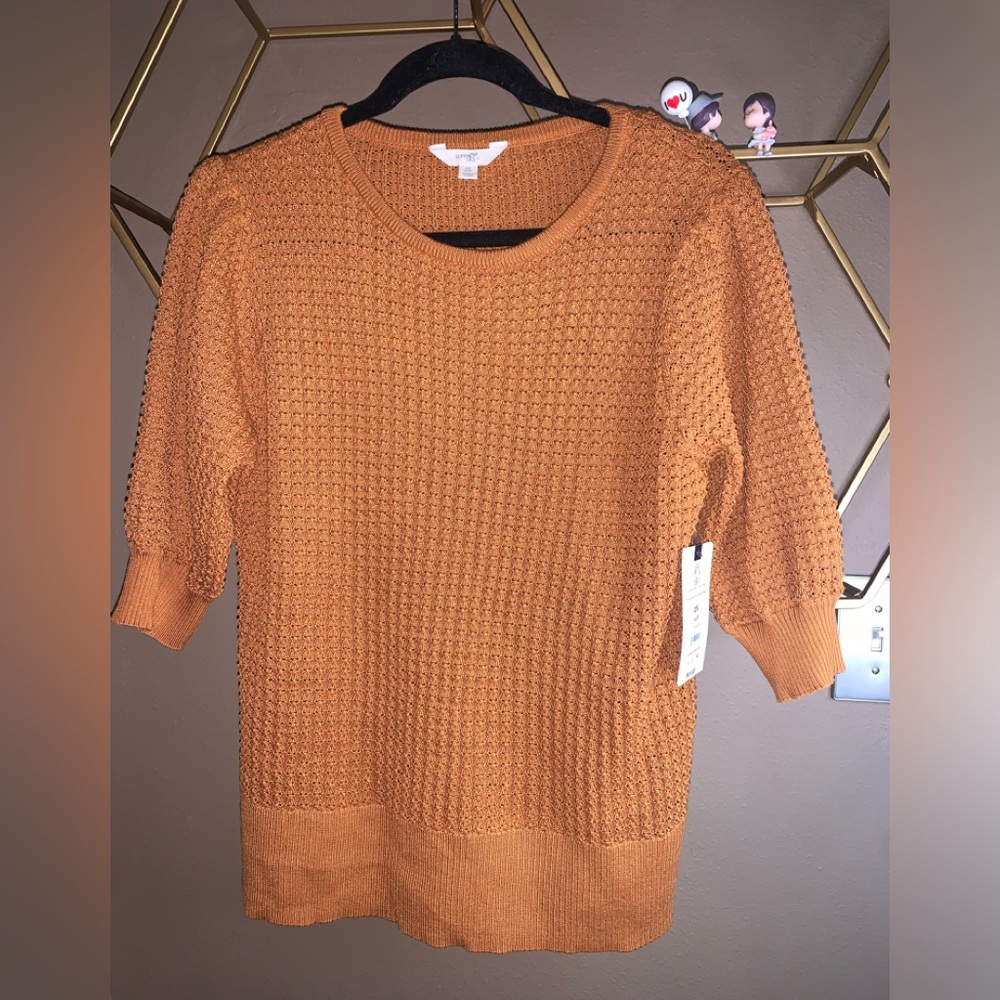 Terra & Sky, s/s sweater top. Women’s 14 NO TAG!